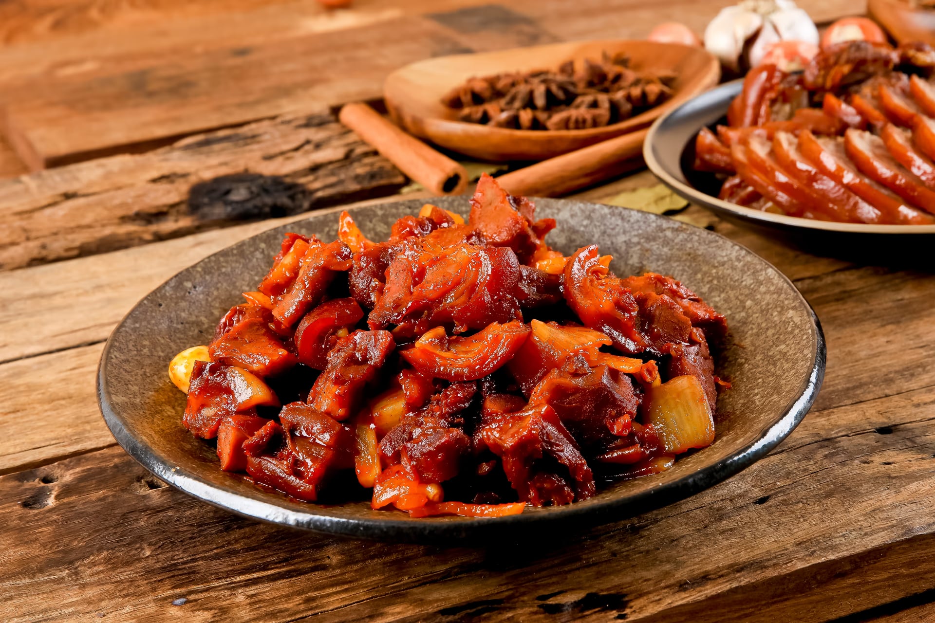 프랜차이즈 대표 컷 - 메뉴 통일 톤 적용