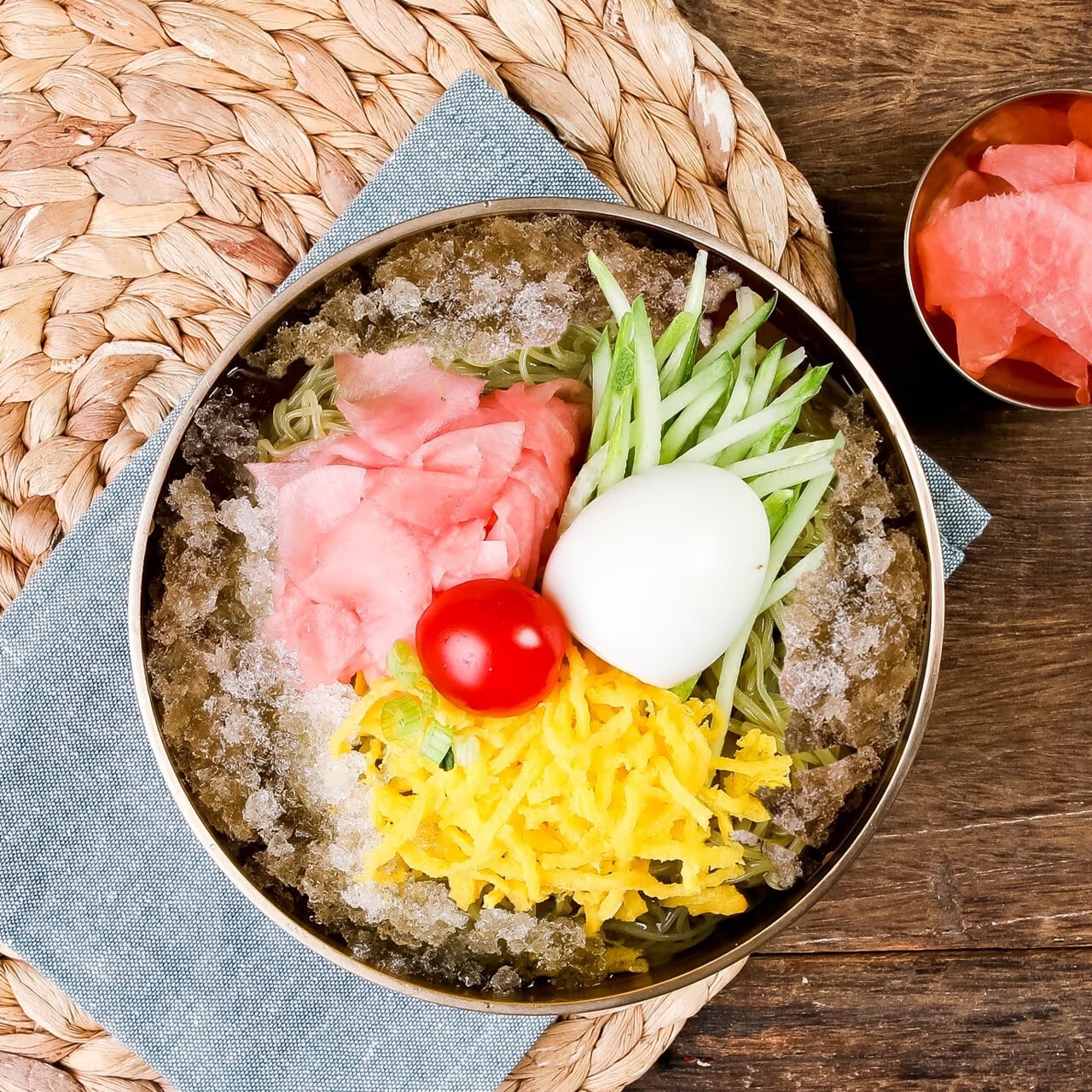 열무냉면 대표사진 컷 - 배달앱 썸네일 중심 구성