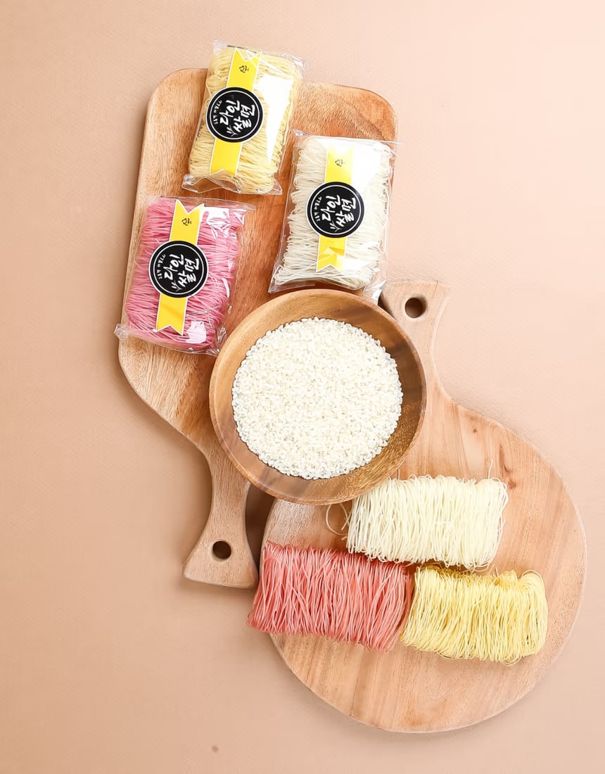 캔 간편 쌀국수 패키지 컷 - 라벨 정보 가독성 확보