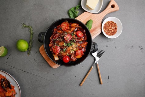 해산물 요리 촬영 사례