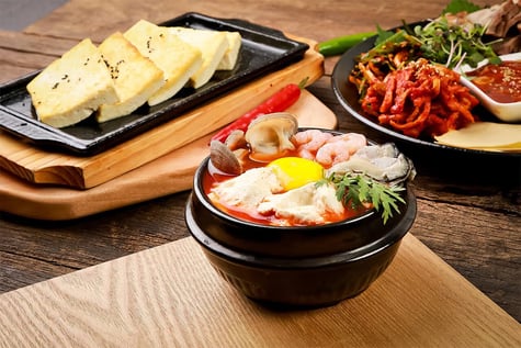 양식 플레이팅 촬영 사례